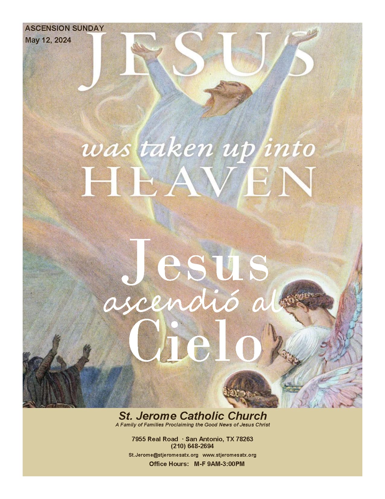 Generic diocesan bulletin template